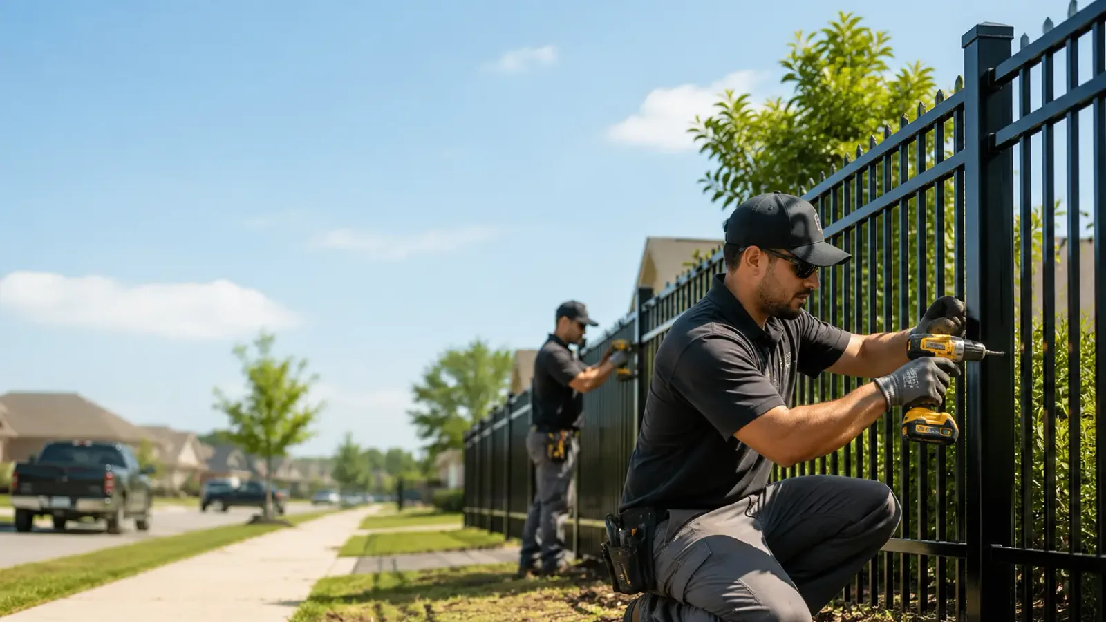 Metal Fence Installation in Saint Charles, IL